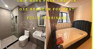 #SCL015 👉 Brand New Condo One Bedroom For Rent At Chip Mong Park Land TK Near AEON 2