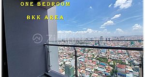 #SC009 👉 Very High Floor 45th, Condo One Bedroom at BKK Area Along St. Monivong (St. 93)