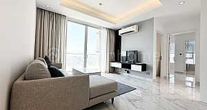 23rd Floor Corner 2bedrooms for rent at J-Tower 2